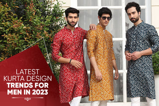latest kurta design trends for men in 2023