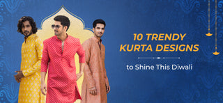 10 Trendy Kurta Designs to Shine This Diwali