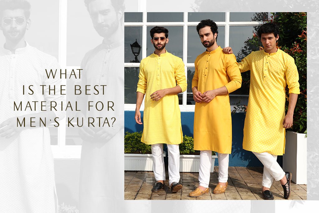 What Is The Best Material For A Men’s Kurta? – The Kurta Company