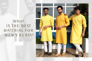 What Is The Best Material For A Men’s Kurta? - The Kurta Company