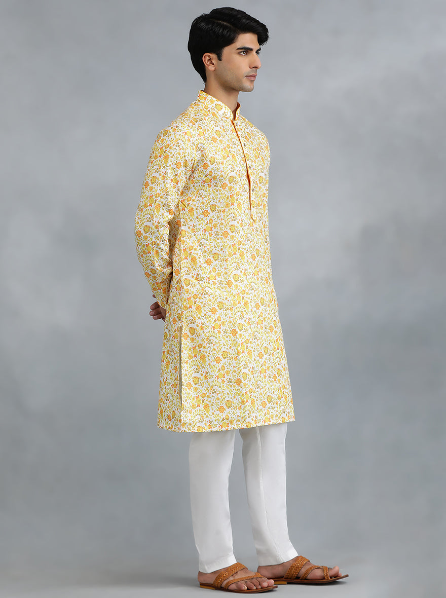 Yellow Kurta For Men