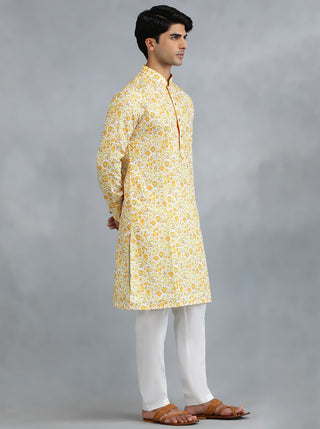 Yellow Kurta For Men