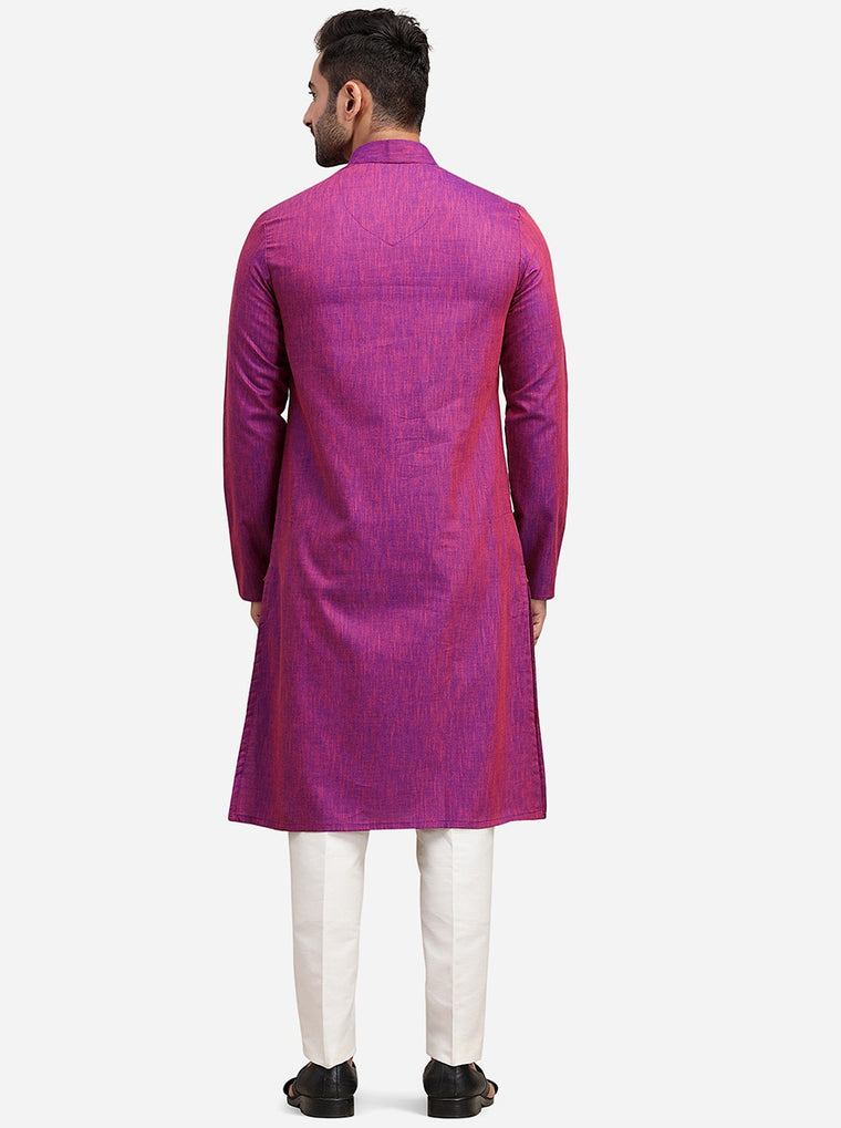 Pink Kurta for Men – The Kurta Company