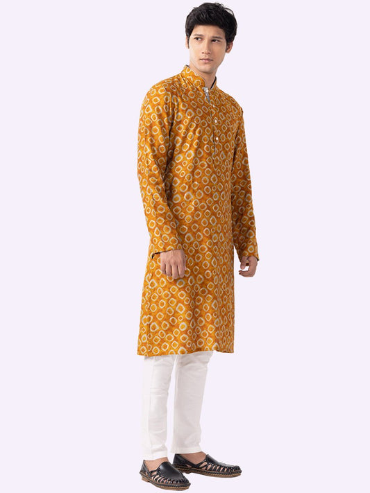Sweet corn yellow kurta